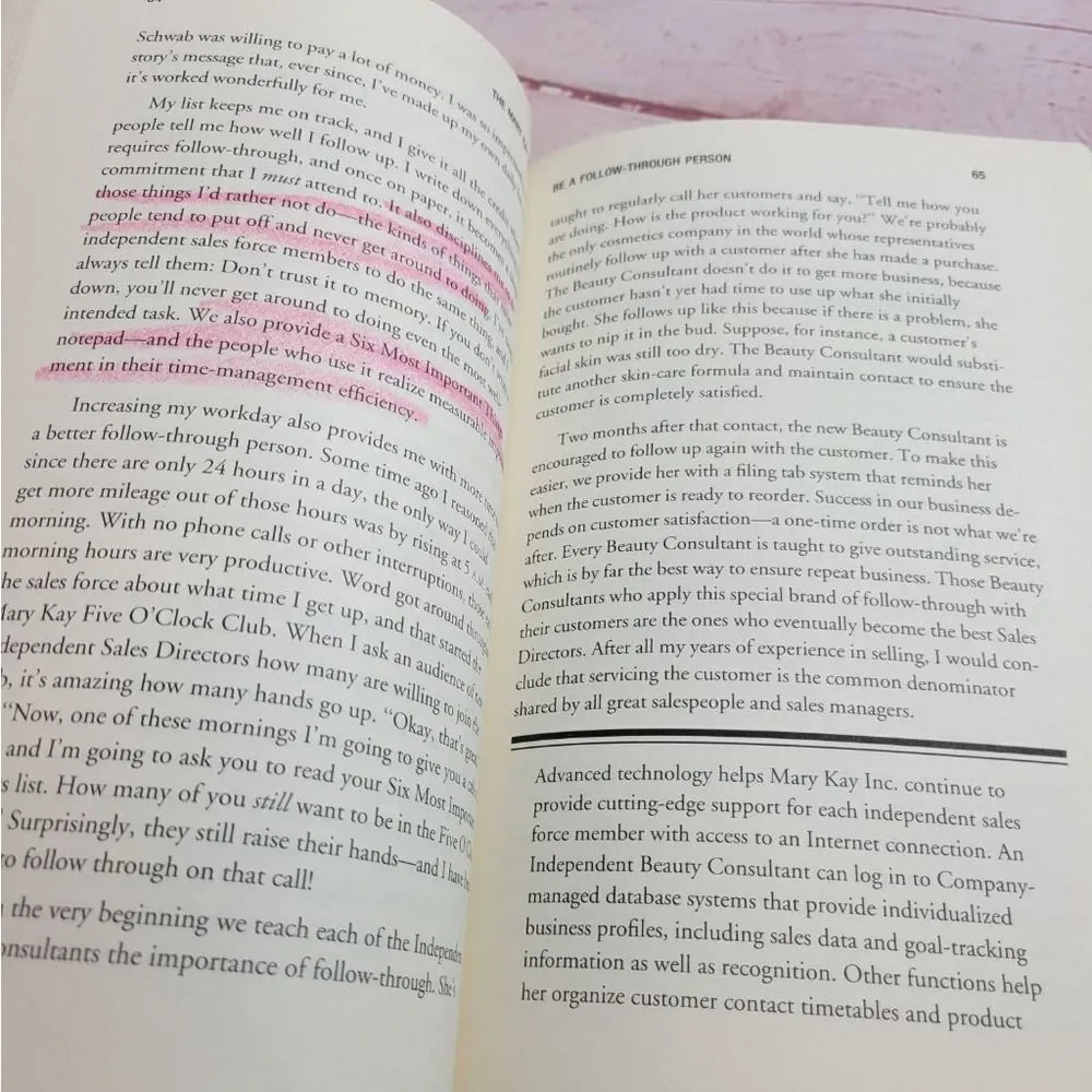 The Mary Kay way book